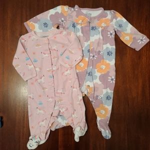 Carter's 3 Month & Child of Mine 3-6 sleeper